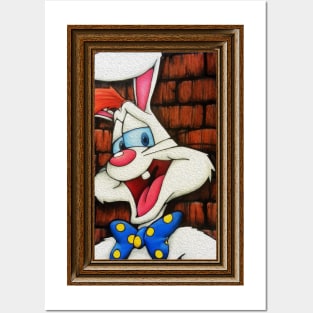 I framed the rabbit Posters and Art